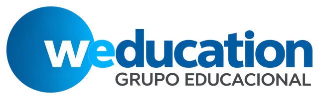 Logo Weducation Grupo Educacional, cliente da Refrigeração Schmökel